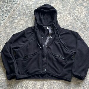 Hit the Slopes Zip Jacket Black - XS
